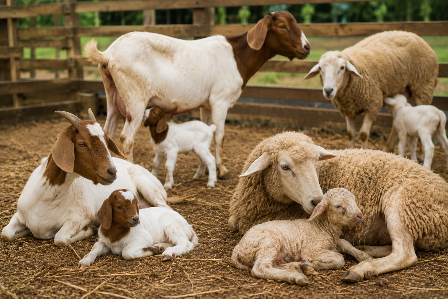 MAXIMIZING FLOCK PRODUCTIVITY: UNDERSTANDING OVERLAPPING REPRODUCTION IN GOATS AND SHEEP